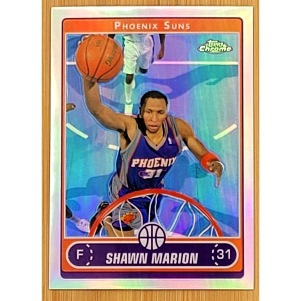 2005-06 TOPPS CHROME SHAWN MARION REFRACTOR